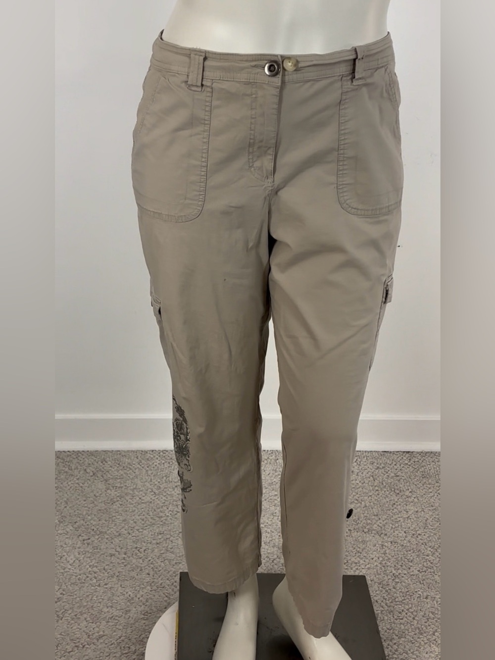 STYLE & CO. Light Beige Cargo Pants